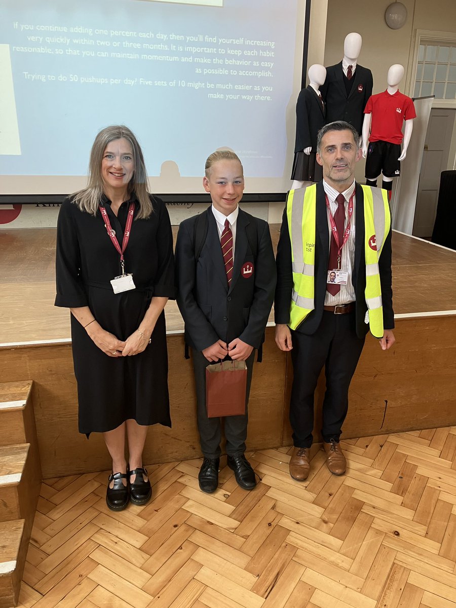 kesacademy's tweet photo. Kings Award Winners π
Top of the pyramid π
Year 7- Luke A
Year 8- Amelia N
Year 9- Azoulas T
Year 10- Chris M
Staff- Miss Walters ( PE)Β
#topoftheshop https://t.co/xGExBaIjcA