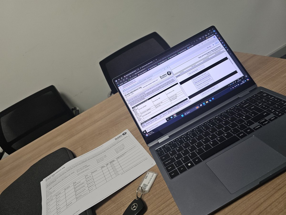 SJA_DConlon's tweet image. #EventManager day. 
Preparing for this evenings cricket game at Edgbaston as the @stjohnambulance event manager.
Here at Union Park collecting equipment, radios and paperwork while finalising the deployments.