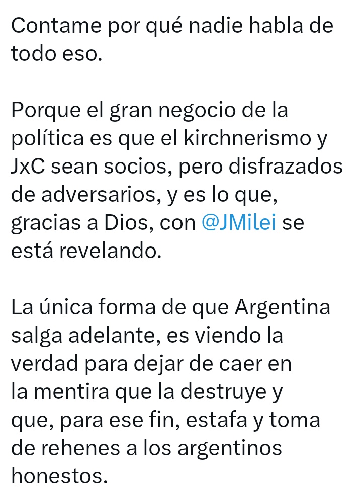 carolina_moine's tweet photo. Yo siempre creí desde un principio que el #yategate fue una opereta para tapar el #ChocolateGate. Teniendo en cuenta que el negocio de la política es uno solo disfrazado de JxC y el kirchnerismo, para que esa falsa grieta siga existiendo, era necesario que los primeros conservasen una reputación que el kirchnerismo ya no tenía...por eso, con lo de Insaurralde se tapó lo que habría dejado al descubierto con lo de la Legislatura Bonaerense que Todos Juntos son socios de los mismos negocios y de las mismas impunidades en el falso nombre de la democracia.