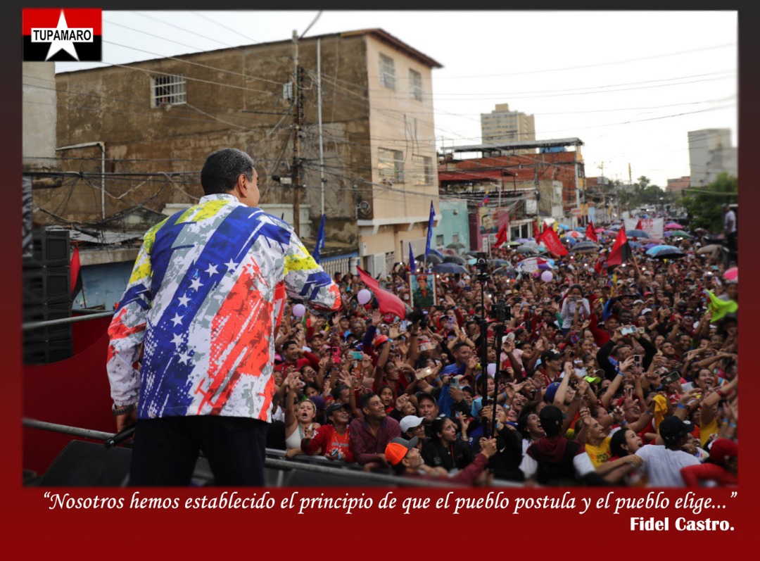 🔴⚫Y sin duda alguna que nuestro Pueblo está preparado para decidir una vez más este #28Jul por el Presidente Chavista y Obrero <a href="/NicolasMaduro/">Nicolás Maduro</a> 
#LaEsperanzaEstáEnLaCalle ¡Lo estamos viviendo…Estamos Venciendo!