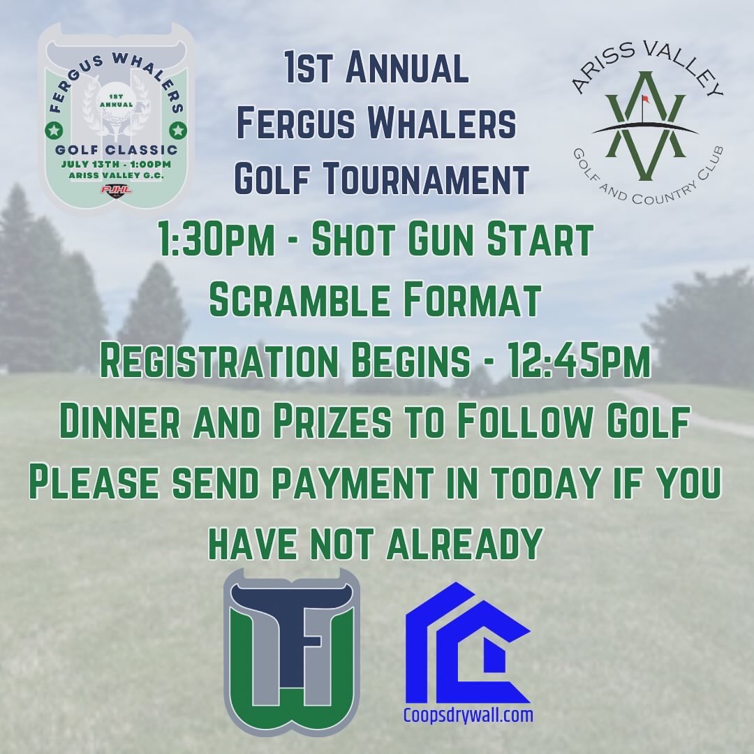 Fergus Whalers Junior Hockey Club tweet media