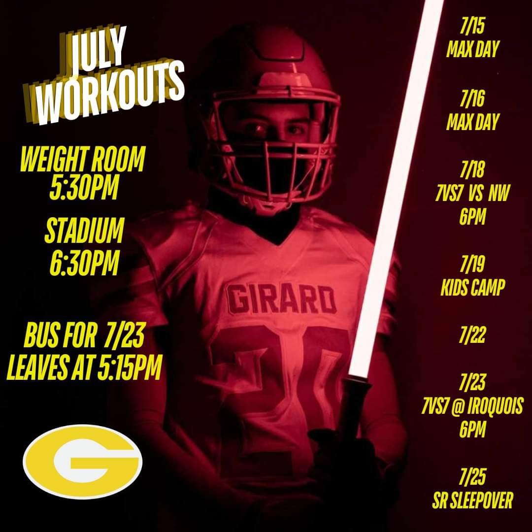 Girard Yellowjackets Football tweet media