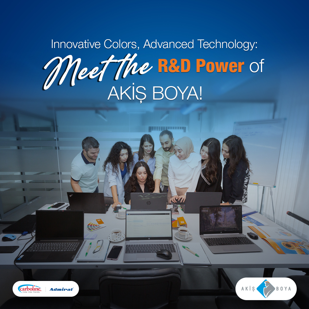 AkisBoya's tweet photo. We add innovation to our innovations with our leading R&amp;D center in the paint industry!
We offer the most advanced R&amp;D studies in the industry with our constantly developing technologies and expert team. 

#Akişboya #Akispaint #Carboline #Admiral #boya #paints https://t.co/nqsmWHZjI8