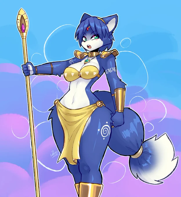 some girl from a video game 