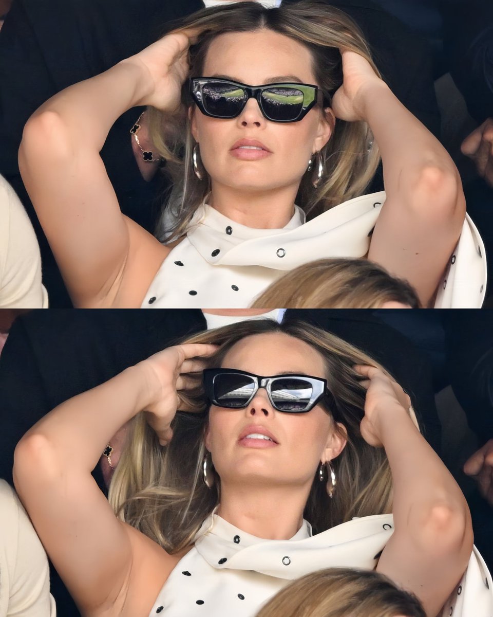 Tiempodetenis1's tweet photo. Margot Robbie, presente en Wimbledon.

⭐️🎬 https://t.co/Nxd4YZFcE2