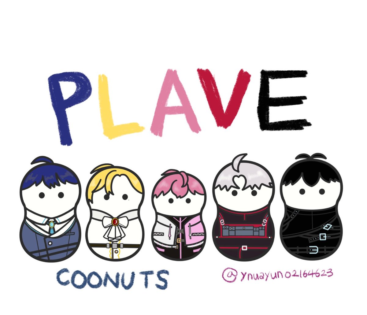 yunayun02164623's tweet photo. #PLAVE #COONUTS #오뚝이
💙💜💗❤️🖤 https://t.co/mDuElG5zha