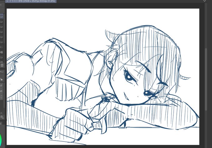 推しを久しく描いてなかった気がする