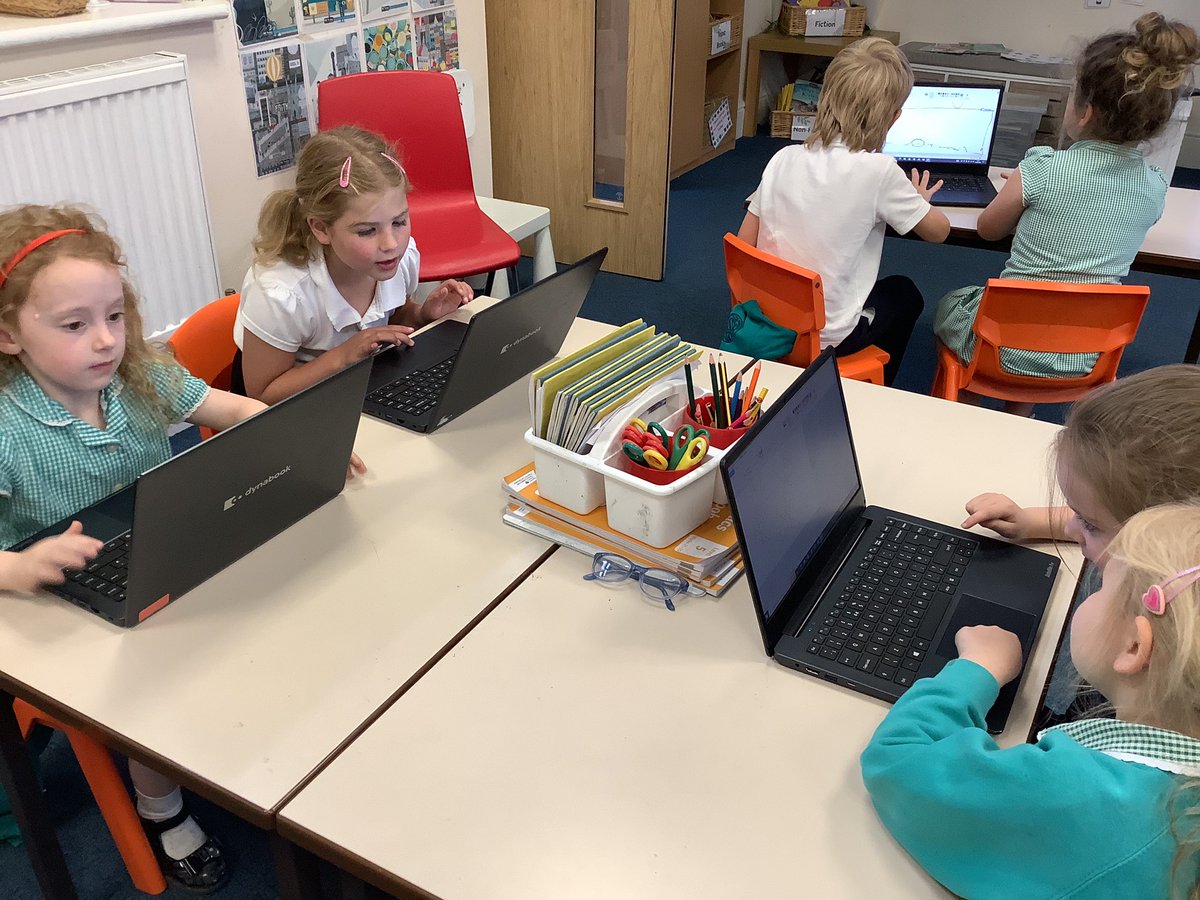 AckworthHoward's tweet image. Class 1 have enjoyed their computing lesson this week. We have all mastered logging on and off and opening different app’s. Linked with our school value of creativity this term, children had fun creating something on the paint app. Well done everyone! #AckworthHowardComputing