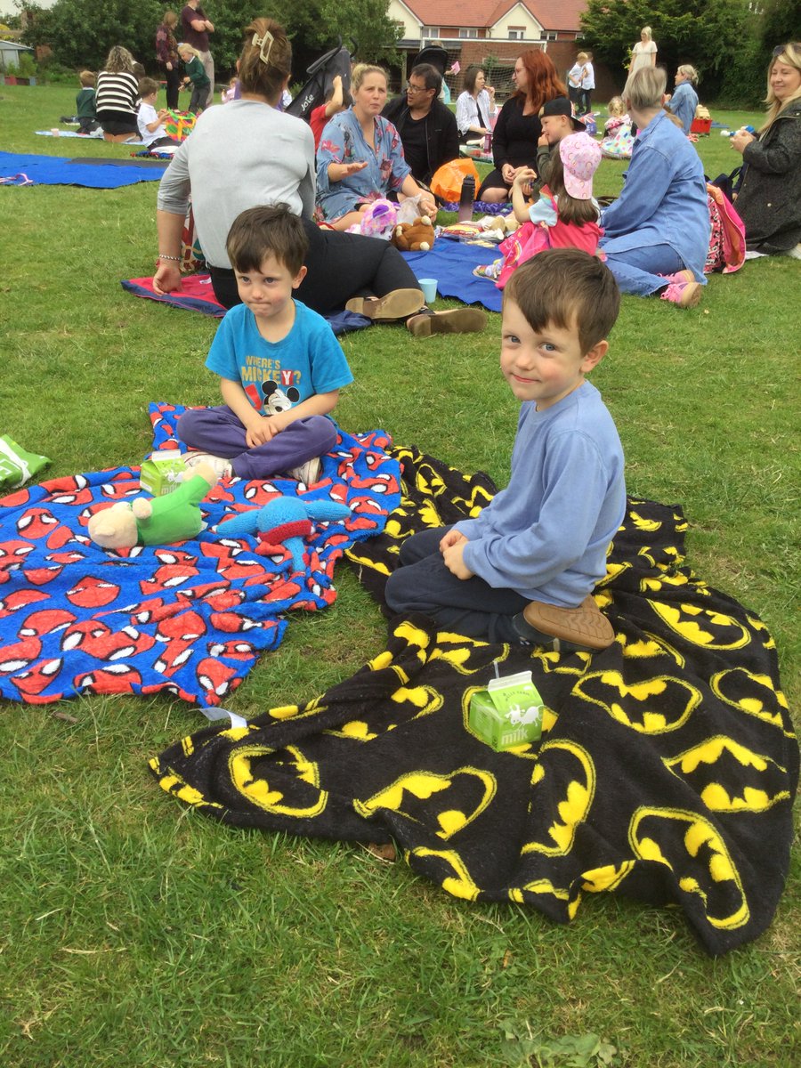 EYFS and new starters for September enjoyed a Teddy Bear's Picnic together this afternoon. 🧸🐻🧺