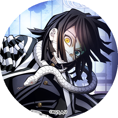 鬼滅の刃伊黒】鬼滅の刃×ナンジャタウン 参加賞 POPスタンド