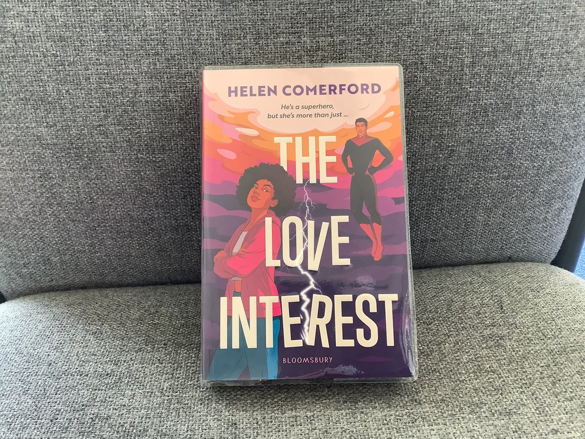 Thanks to Youth Libraries giveaway and to Bloomsbury Publishers for another book win for Denny High library.  The Love Interest, Helen Comerford has been added to stock.