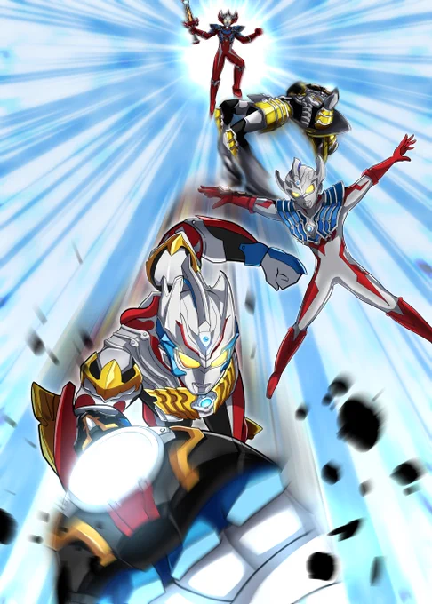 #ウルトラマンタイガ5周年 
結構描いてるぜ!! 