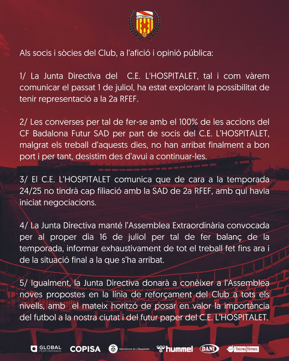 CE L'Hospitalet tweet media