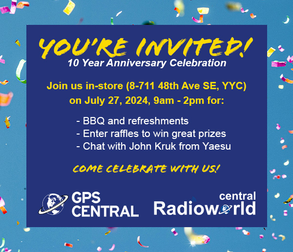 Mark yer calendars! July 27th #YYC area #hamr #hamradio folks: drop by and meet John Kruk N9UPC from Yaesu USA during <a href="/RadioworldYYC/">Radioworld Central</a>'s 10th Anniversary event. I hope to see you there!