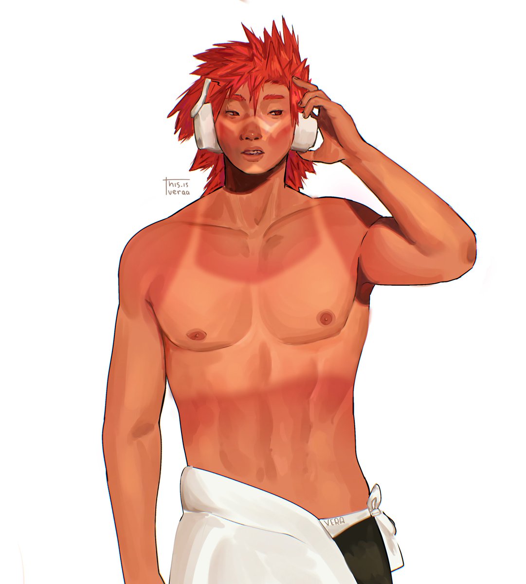 thisisve4aa's tweet photo. Kirishima in that photoshoot trend yay
#kirishima #kirishimaeijiro #mha https://t.co/DKn9teFCFz