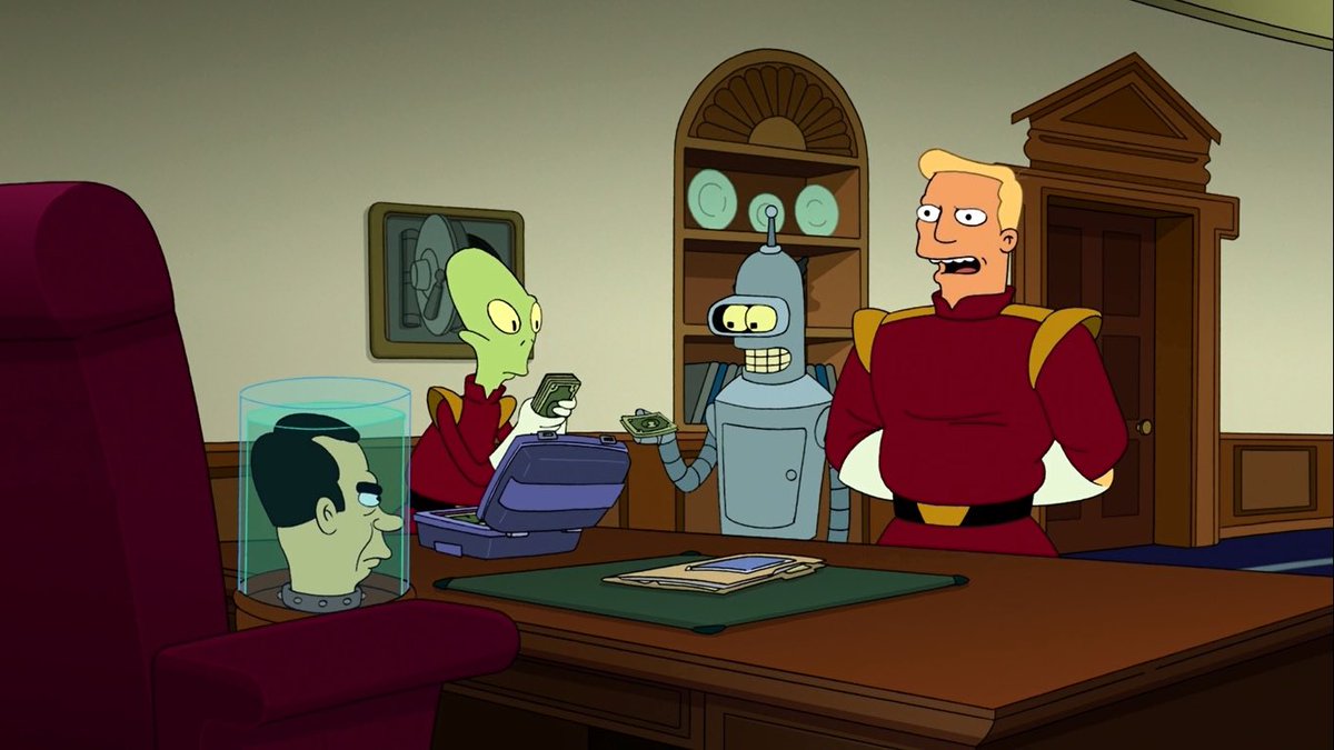 RF4RM's tweet image. [NEW EPISODE] On Why Not Futurama #87, @AndyDiGenova and @ScottHopkins76 check in with Fry, Leela, and Frida Waterfall as they review part 3 of “Into The Wild Green Yonder”. #Futurama 

bit.ly/4cAQUCN