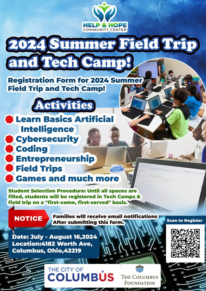 HelpHopeCC's tweet photo. Access the Code program to promote technology access and skill building for K-12 youth. https://t.co/Mb2DrdBBkL