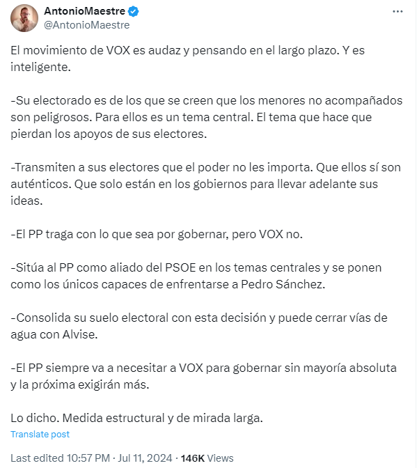 HovHow81590's tweet photo. @Proserpinasb Creo que el podemita Antonio Maestre os está dando una lección de análisis político a los pepero. Quizás porque él ha vivido de primera mano lo que le ha pasado a Podemos por acercarse demasiado al PSOE. https://t.co/kxDi6I4qy8