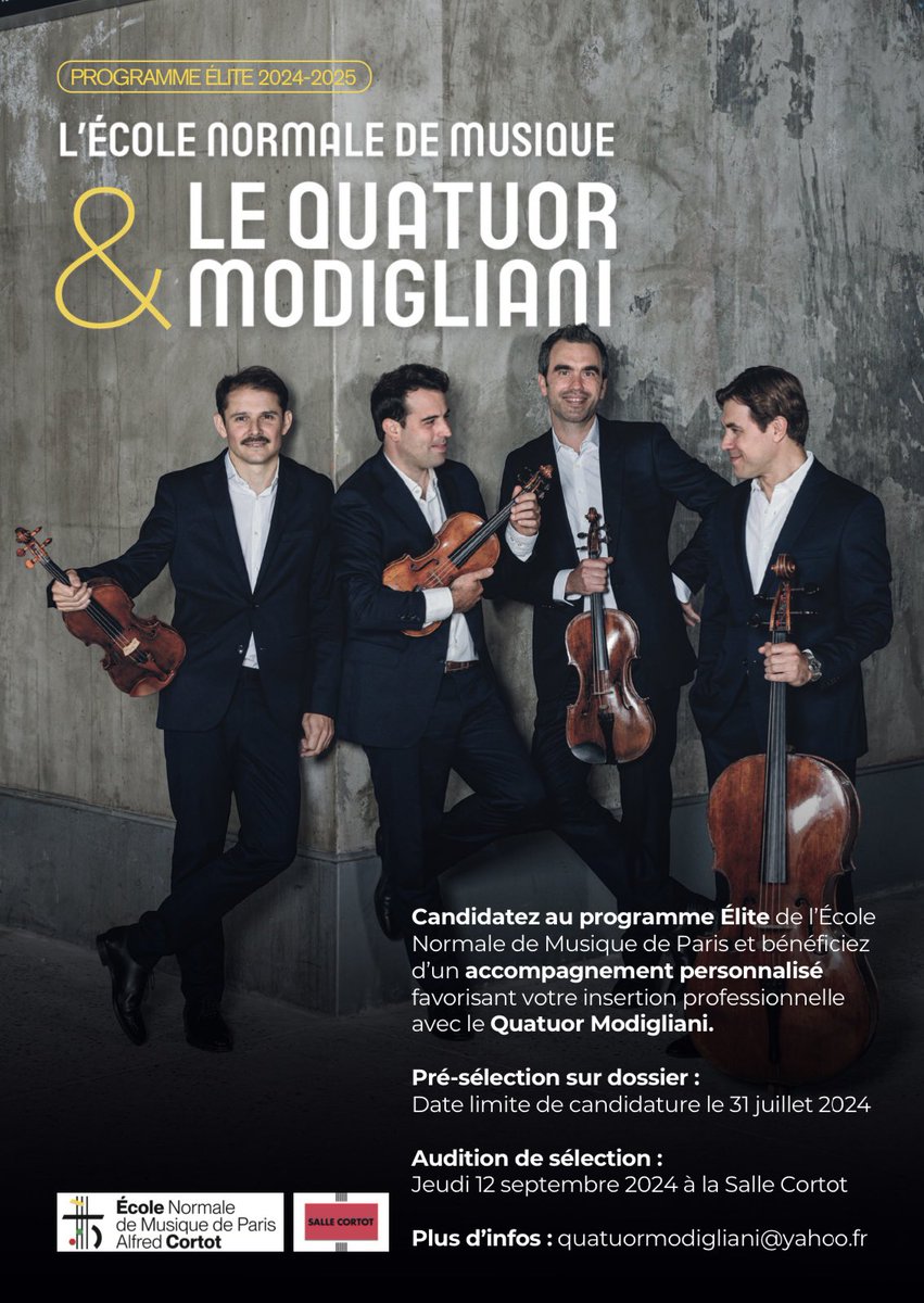 Quatuor Modigliani tweet media