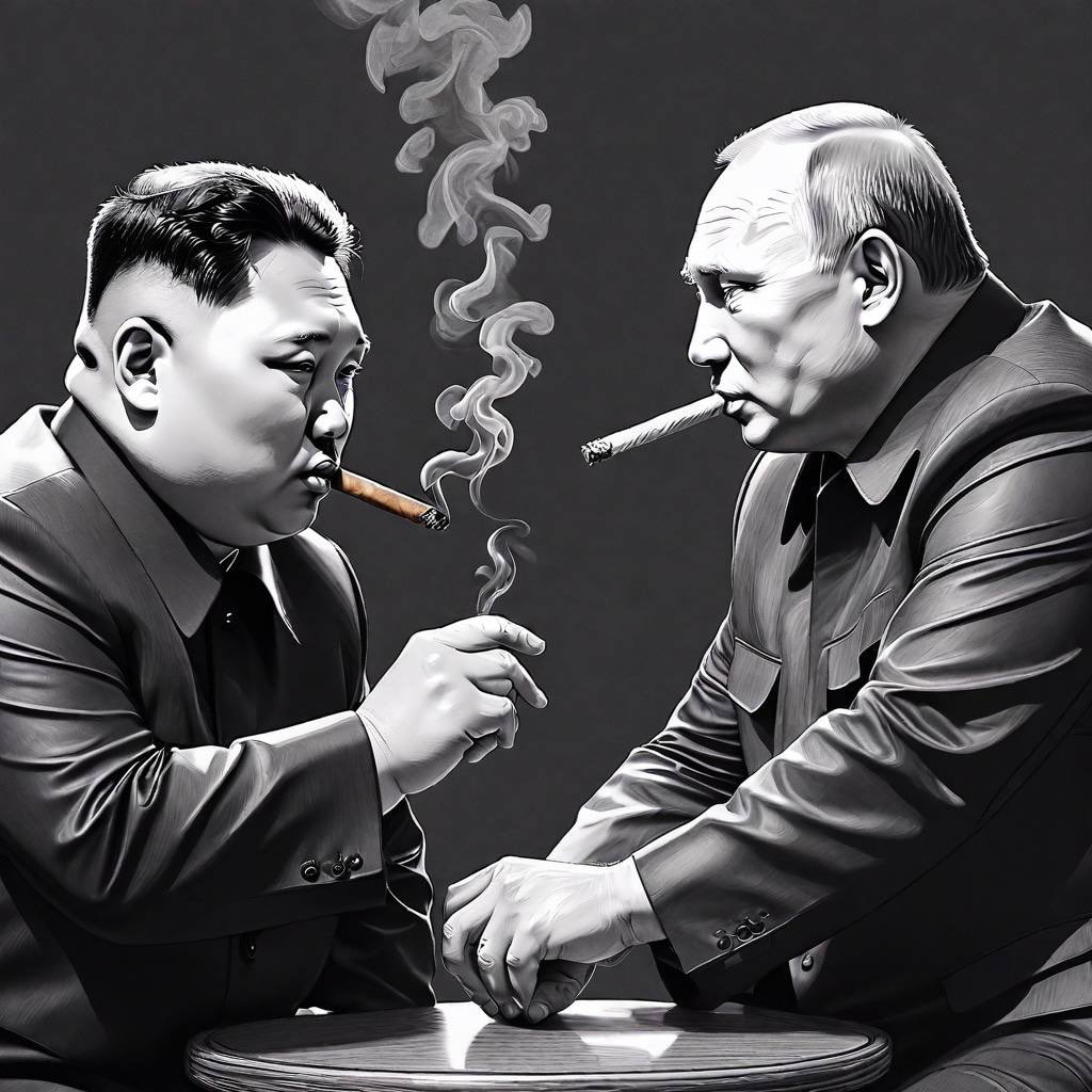 <a href="/davidgokhshtein/">David Gokhshtein</a> <a href="/DaoChemist/">DaoChemist</a> KIMwifPUTIN is everywhere you look, it’s truely inevitable <a href="/Kimwifputin/">Kim wif Putin</a> 
The ticker is $KIMPUTIN 📈🚀