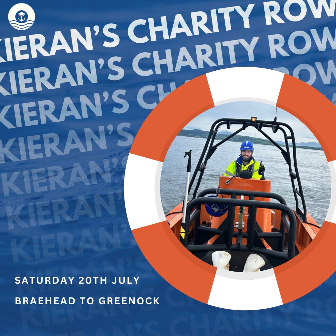 On 20th July, our Training Officer Kieran will take part in a rowing challenge from Braehead to Greenock. The challenge has a donation target of £5,000.

Learn more about the challenge here: cstu.io/cfdb6d

Good luck, Keiran!