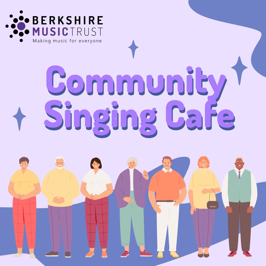 berksmusictrust's tweet photo. Come and sing at our Community Singing Cafe!
Tuesday 16 July - Stoneham Court, 100 Cockney Hill RG3O 4EZ
11am -12pm
Accessible parking and location, refreshments provided. 
Just turn up - Suggested donation of £5.
More info singingcafes@berksmusictrust.org.uk
#singtogether https://t.co/eNSl0UHhaJ