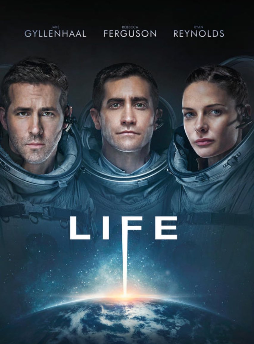 Why tf is no one talking about <a href="/life/">LIFE</a> on <a href="/netflix/">Netflix</a> with <a href="/VancityReynolds/">Ryan Reynolds</a> <a href="/jakegyllenhaal/">Jake Gyllenhaal</a> and <a href="/rebeccaferguson/">Rebecca Ferguson</a>