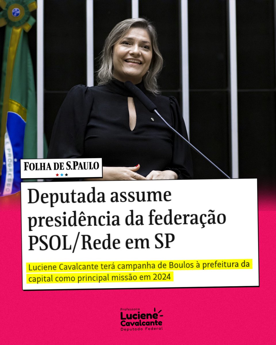 _lucavalcante's tweet image. É com muita felicidade que quero anunciar que assumo hoje a presidência da Federação PSOL/Rede em São Paulo.

Muito trabalho pela frente, mas garanto que estarei forte e vigilante aos desafios da função. Sigamos! 👩🏼‍🏫✊🏻