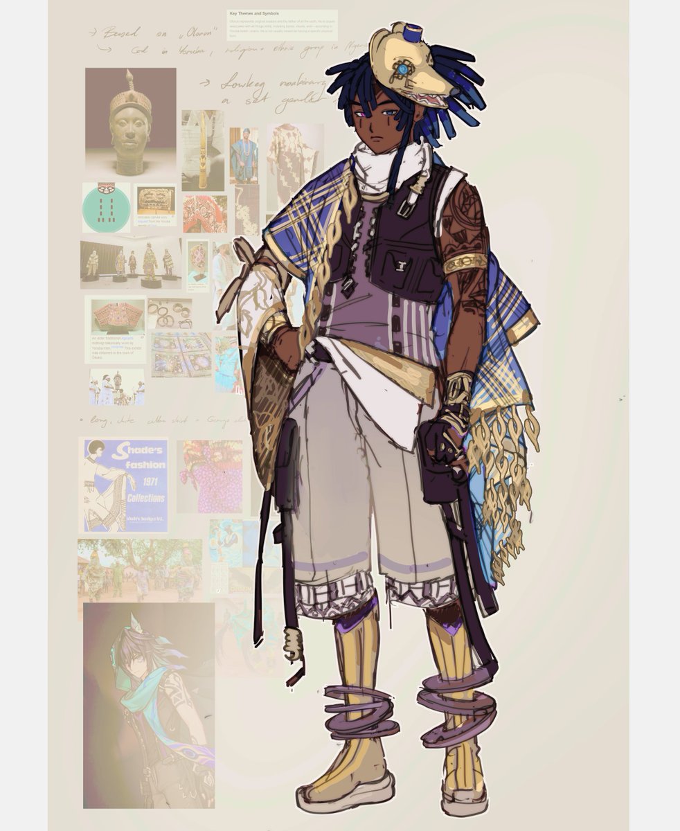 redesigned the olorun guy because girl what