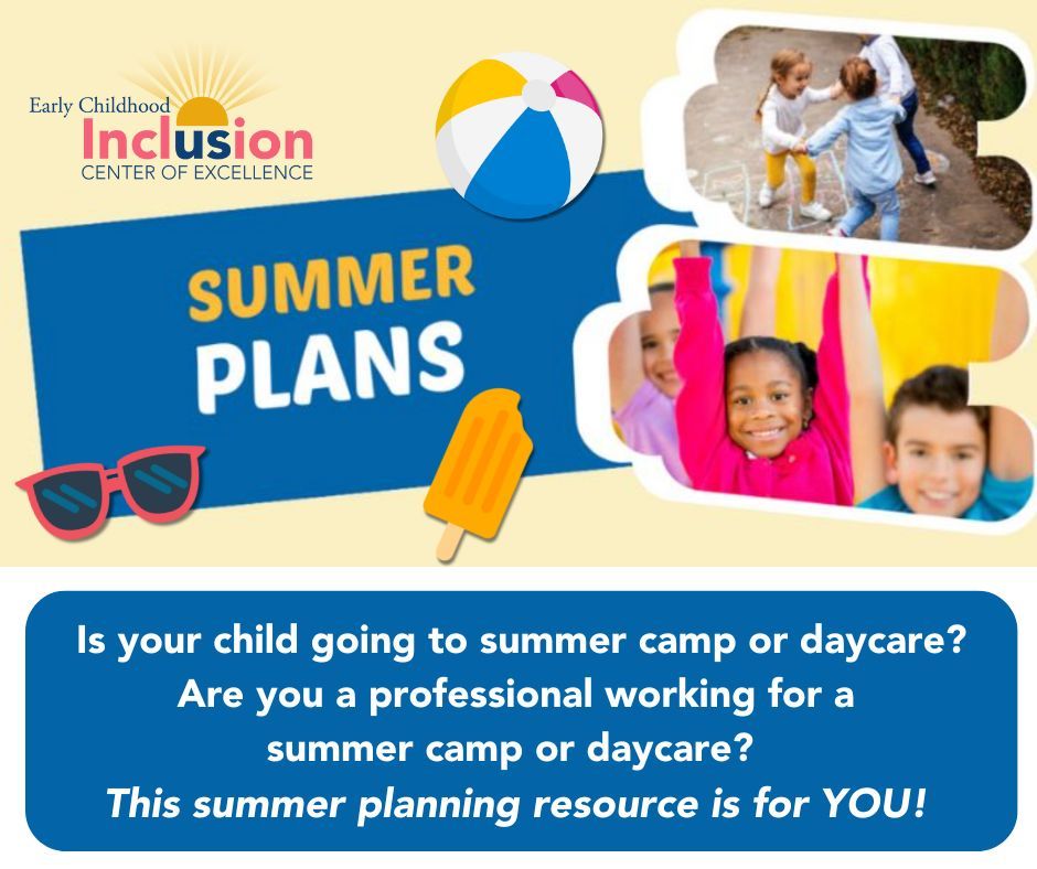 OCALIofficial's tweet photo. Parents &amp; professionals should check out this planning resource to create a successful summer experience! Learn how to share information &amp; tips on building an inclusive environment so that ALL children can participate in camps/summer programs. #SummerPlans https://t.co/pTOhORyGOh https://t.co/facqfbvWl1
