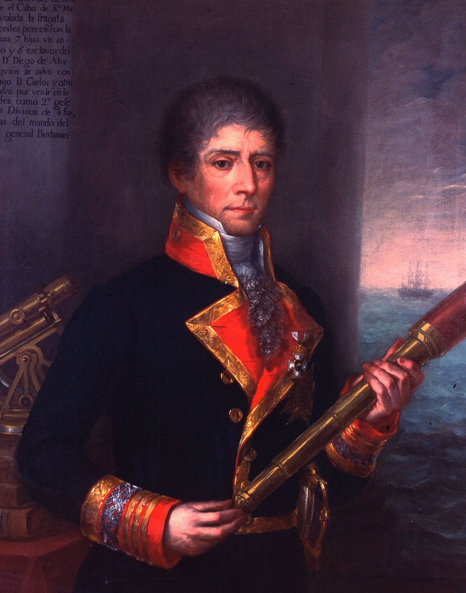Pintura que retrata al brigadier Diego de Alvear y Ponce de León, quien fue un importante militar, funcionario colonial en el Virreinato del Río de la Plata y geógrafo español.
Alvear sería el padre del prócer Carlos María de Alvear, abuelo de los políticos Torcuato de Alvear,