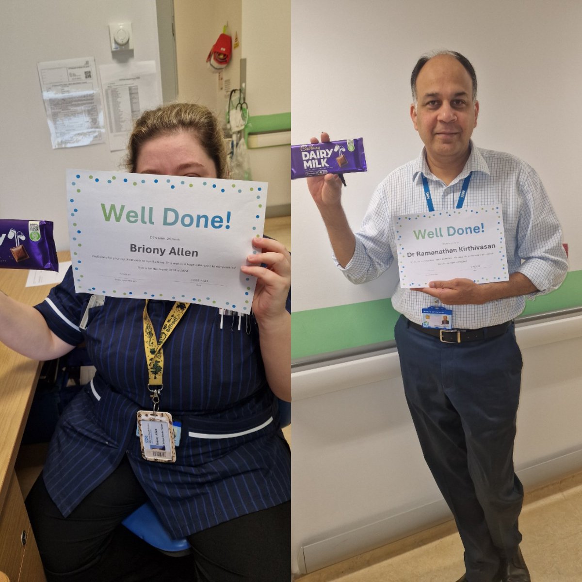 Sarah 💕 (@sarahhmcgrathh) on Twitter photo Our May DTN winners 🏆 our photoshy new stroke nurse Briony and Cons Dr Kirthivasan! Thrombolysing a patient within 24mins of alert! They made a full recovery! Saving brains 🧠 #stroke <a href="/harper_bright/">Judy Harper-Bright</a> Our May DTN winners 🏆 our photoshy new stroke nurse Briony and Cons Dr Kirthivasan! Thrombolysing a patient within 24mins of alert! They made a full recovery! Saving brains 🧠 #stroke <a href="/harper_bright/">Judy Harper-Bright</a>