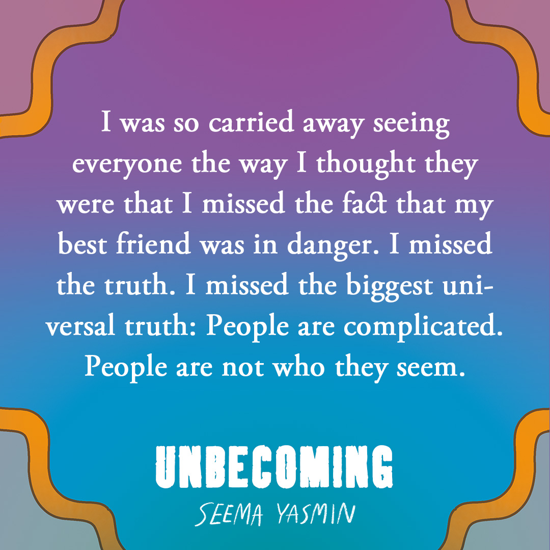 Is #Unbecoming on your summer TBR? bit.ly/4cujw0E <a href="/DoctorYasmin/">Dr. Seema Yasmin is barely on here</a>