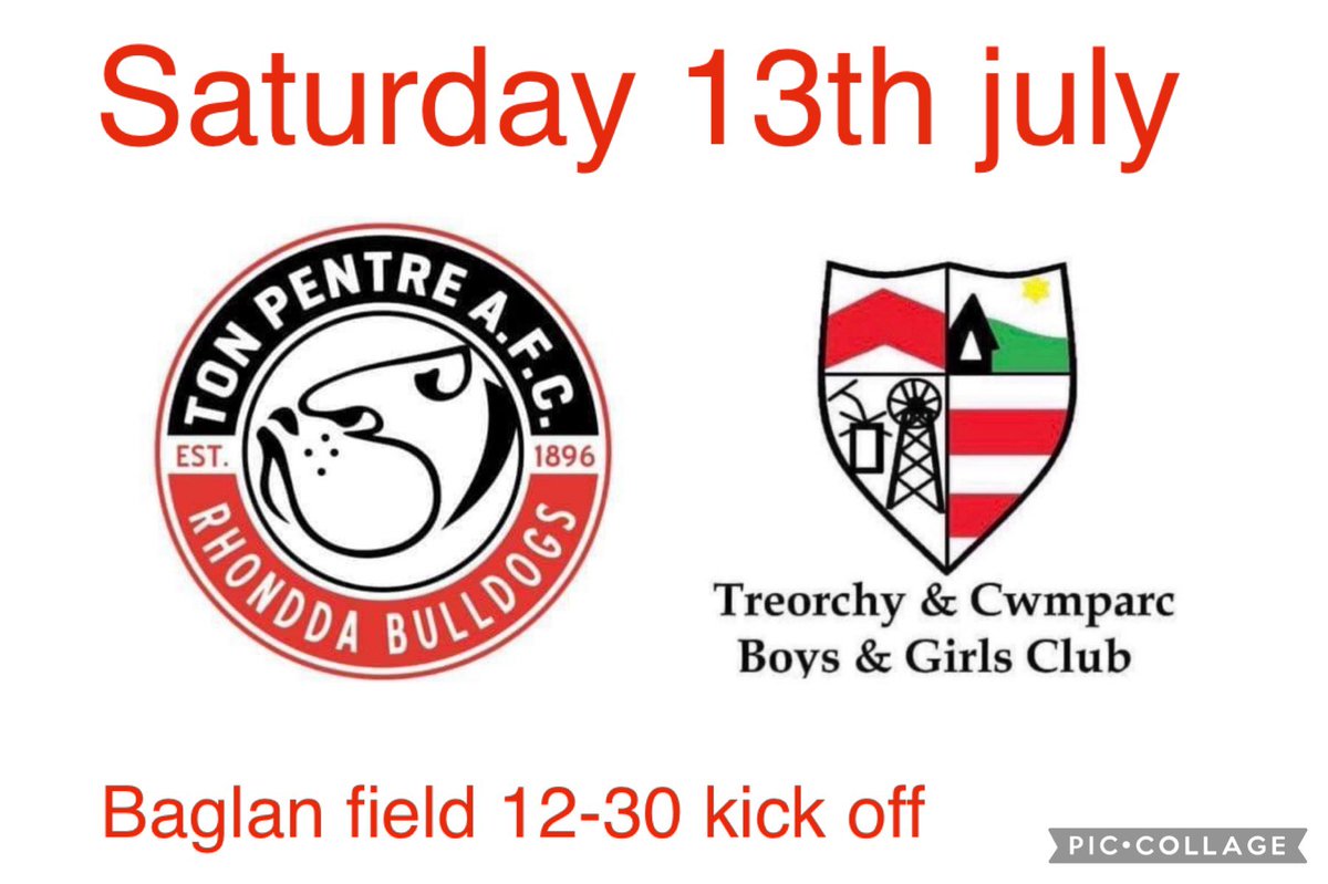 BoysTreorchy's tweet photo. Friendlies booked in 
Sat July 13th 
@TonPentreFC - 12-30 KO 
Baglan field 

Weds July 17th 
@CwmbachRS - 7pm KO 
Ferndale comp Astro 

Sun July 21st 
@TonypandyAlbio1 - 3pm KO 
Pentre 3G 

Sun July 28th 
@YAFCthebuns reserves 12-30pm KO 
Darren park ferndale 

❤️🖤⚽️ https://t.co/3T2ti6aPFC