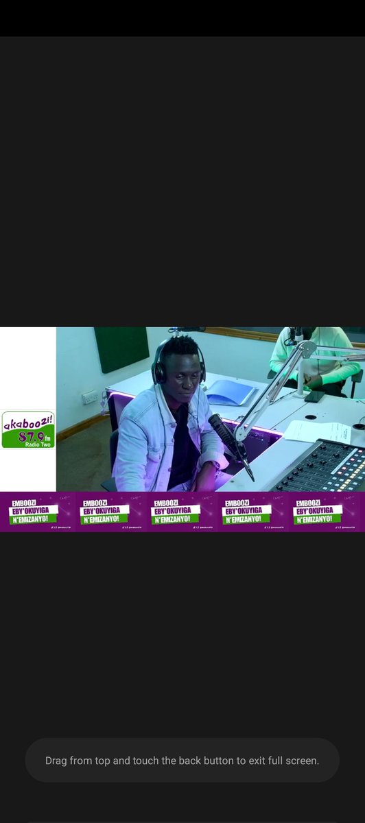 RemaDinho's tweet image. Naye Kati bwoba towuliriza sports wa musaja Ono simanyi kyoberako, live now