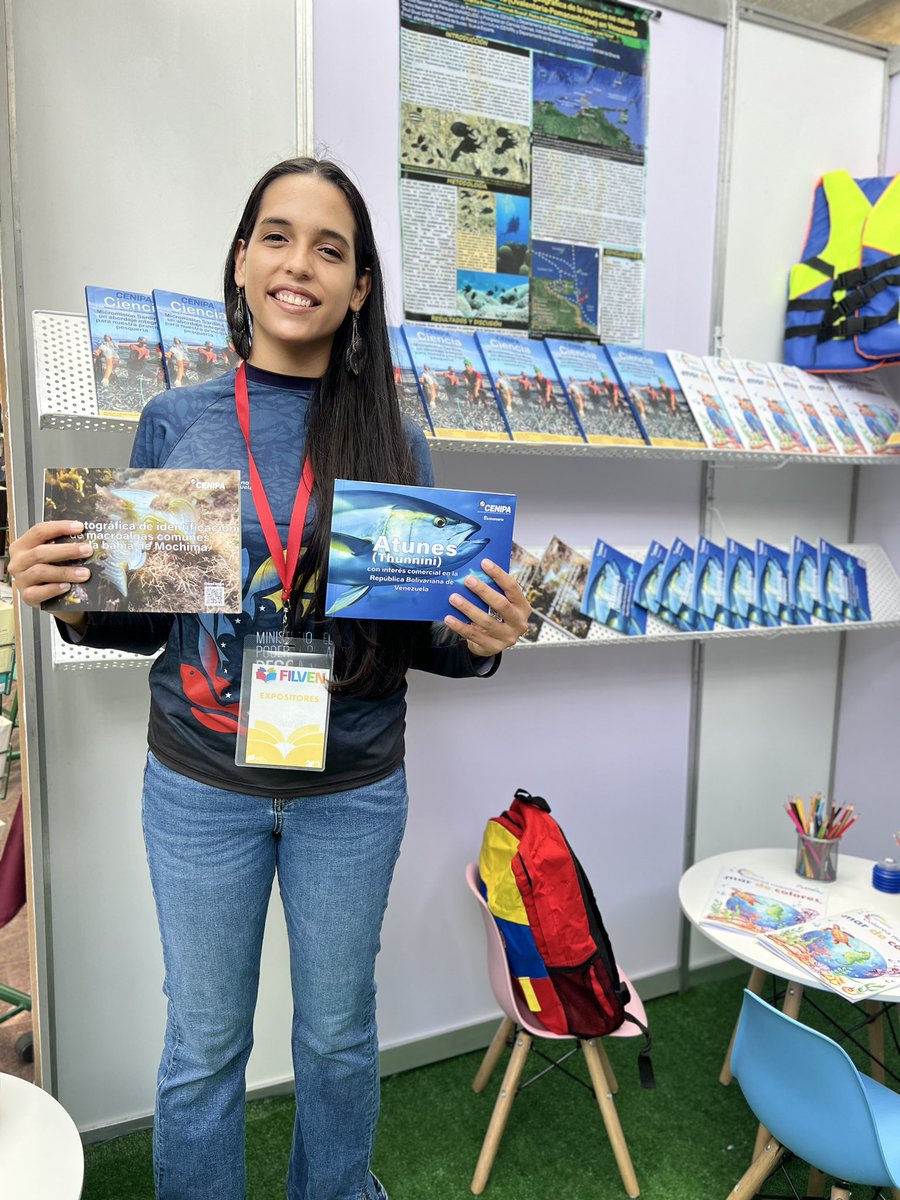 Minpescave2's tweet photo. Nuestro ente adscrito @CenipaVe 🐟 dice presente en la edición número 20 de la Filven 📚, desarrollada en los espacios de la Galería de Arte Nacional de #Caracas del 11 hasta el próximo #21JUL.

¡Te esperamos!

@NicolasMaduro
@Jcloyo
#LaPoesíaNosUne https://t.co/sDh8Ixzkp1