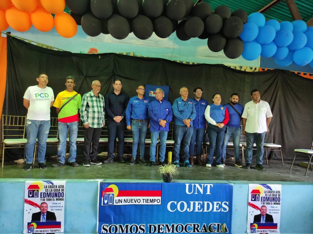 ConcejalCesarY's tweet photo. #CompromisoYTrabajo: Hoy estuve presente en conjunto con todo el equipo y miembros de la plataforma unitaria, en un acto extraordinario reafirmando el apoyo al candidato de la Unidad, apoyando nuestro candidato @egonzalezurrutia #UNTCojedes https://t.co/heICvQxJNN