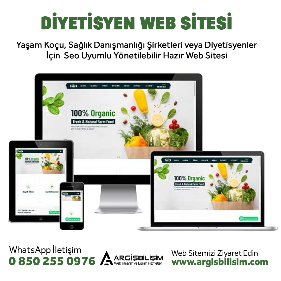 ArgisBilisim's tweet photo. Yaşam Koçu, Sağlık Danışmanlığı Şirketleri veya Diyetisyenler İçin  Seo Uyumlu Yönetilebilir Hazır Web Sitesi Tasarlıyoruz...
İşletmenizin veya markanızın mobil cihazlara uyumlu web sitesini tasarlayalım. 
Detaylı bilgi için;
📞 0 850 255 0976
⌨️ https://t.co/E3gKhvMdaE https://t.co/sluQ44MPm9