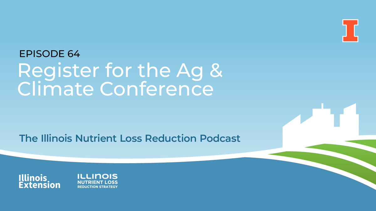 IllinoisNLRS's tweet photo. Interested in ag and climate science? Come to the North Central Agriculture and Climate Conference at the Peoria Civic Center from 7/31-8/1!  Hear more on our recent podcast and register by 7/19. https://t.co/YgrMo7ZUeJ https://t.co/NShEMSFCrW