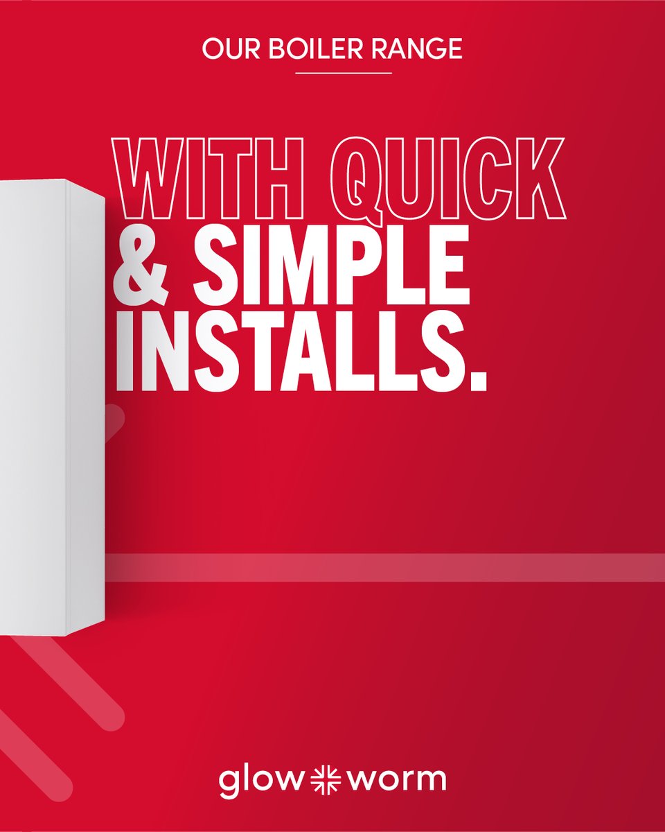 Designed with the installer in mind... ✅

Reliable, efficient installations to make sure your life is simple when fitting a Glow-worm boiler.

Find out more about our product range at glow-worm.co.uk/trade/club-ene…