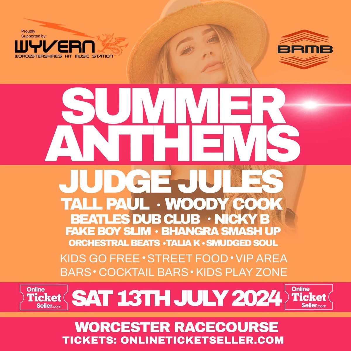 FEASTIVAL EVENTS (@moncktonsimon) on Twitter photo Summer Anthems hits <a href="/WorcesterRaces/">Worcester Racecourse</a> tomorrow, join us from 12.30pm to 11pm for a day awesome summer time music at the city’s iconic racetrack
Get your tickets right here 🎟️🎟️ onlineticketseller.com/events/57272 Summer Anthems hits <a href="/WorcesterRaces/">Worcester Racecourse</a> tomorrow, join us from 12.30pm to 11pm for a day awesome summer time music at the city’s iconic racetrack
Get your tickets right here 🎟️🎟️ onlineticketseller.com/events/57272