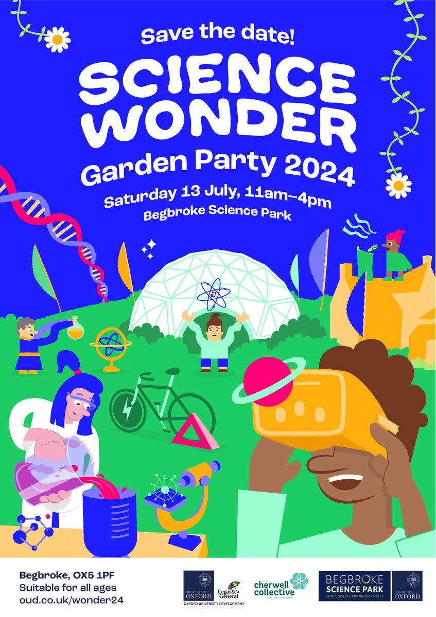 I’m looking forward to a fascinating and fun day at <a href="/BegbrokeScience/">Begbroke Science Park</a>. Let’s hope the sun shines for us.