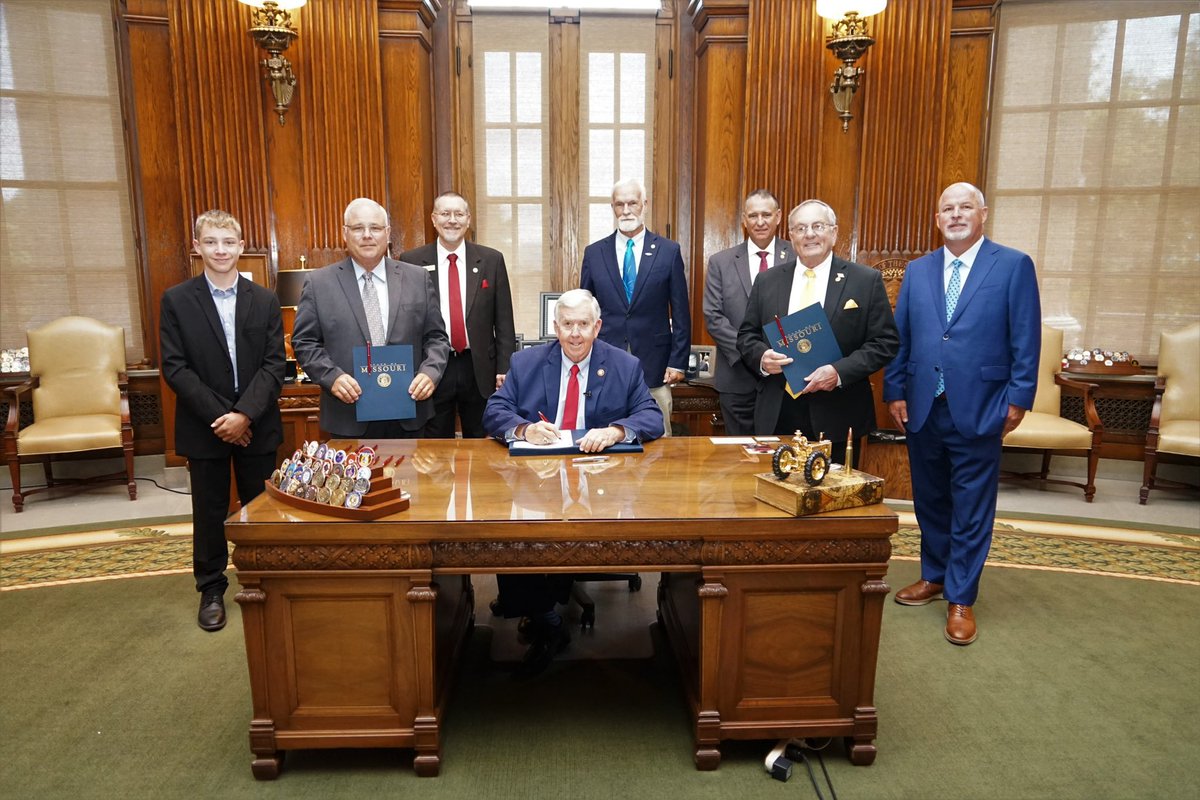 Thankful to my colleague <a href="/davegriffithmo/">Dave Griffith</a> kind words regarding our efforts to pass HB1495. 
I’m honored to call this hero a friend and to get legislation passed that fights against veterans’ suicide!