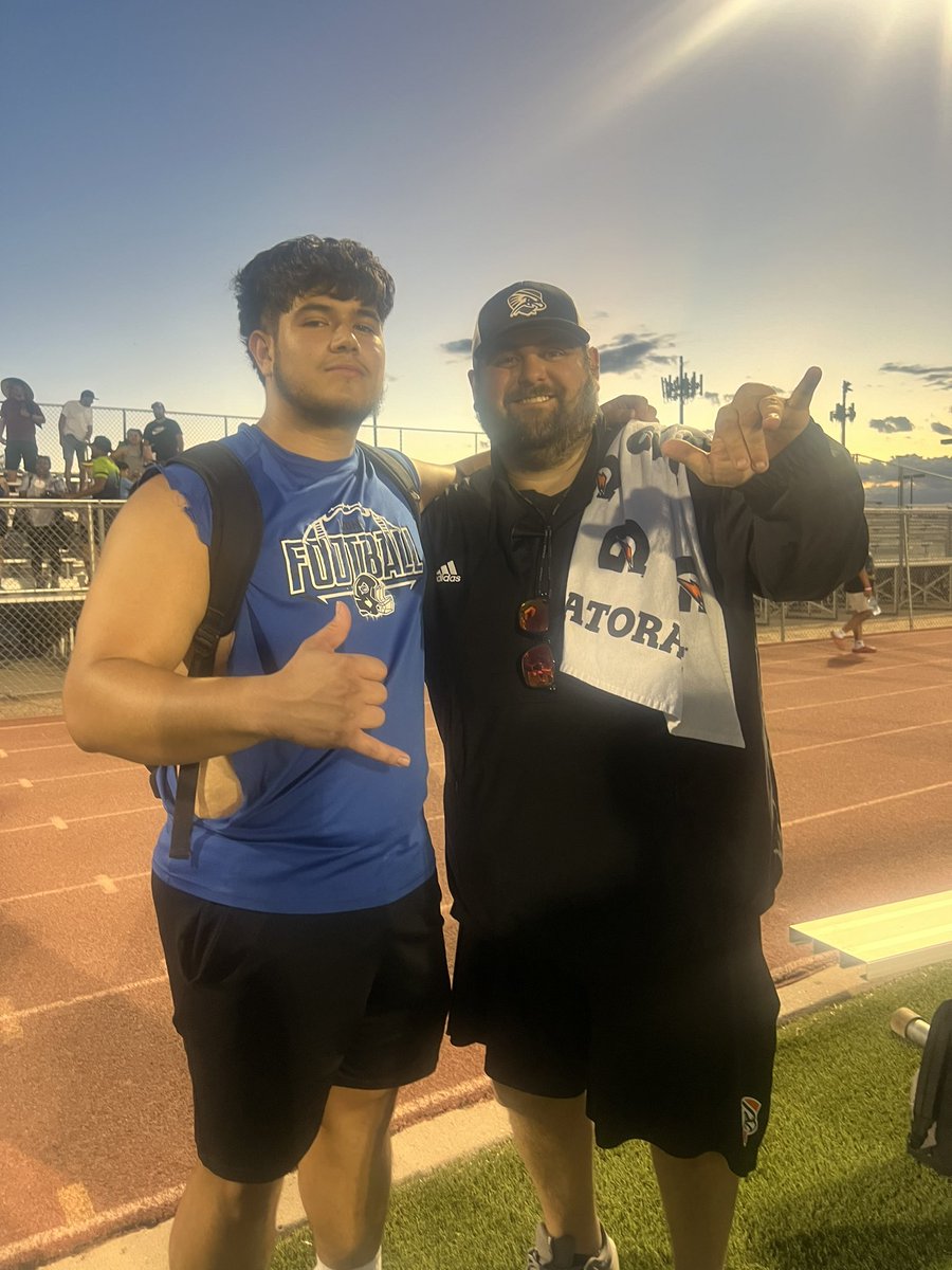 Johnny Rincon (@johnnyrincon_) on Twitter photo Really fun time at UTPBF football camp
Shoutout to coach <a href="/CoachSantolla/">Zack Santolla</a> for working with the D-line Really fun time at UTPBF football camp
Shoutout to coach <a href="/CoachSantolla/">Zack Santolla</a> for working with the D-line