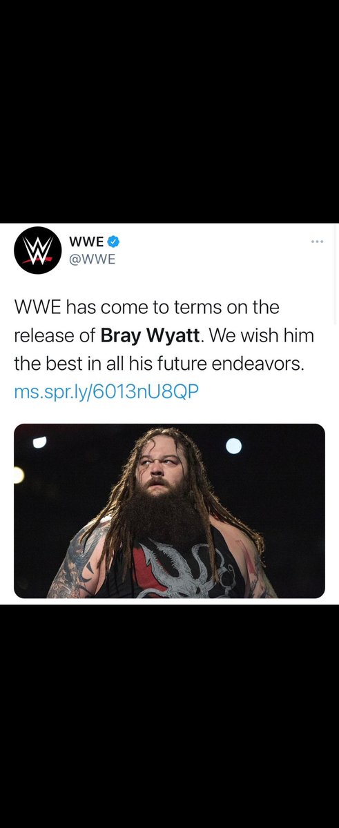Mr_Finis's tweet photo. @MrSantiZap This news after that WM 37 decision. Everything Bray did after his return with the Funhouse and the Fiend kept me on WWE. So after his release I indeed stopped watching WWE and switched to AEW. Fun Fact, it stayed that way until the White Rabbit teaser started. https://t.co/SR0BBYC10X