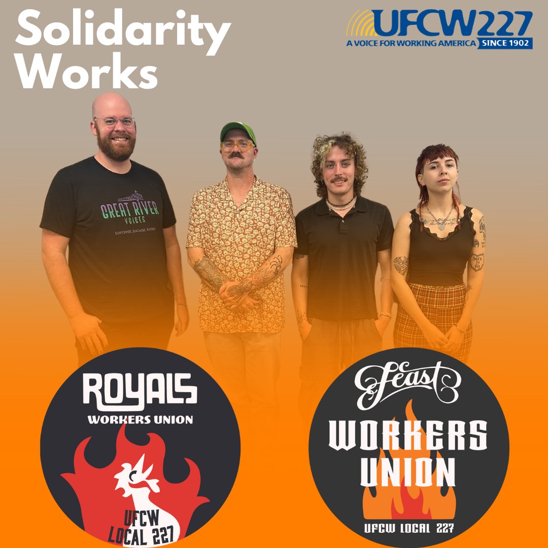 Workers at Royals Hot Chicken and Feast BBQ are joining forces to negotiate a first contract. The same employer owns both restaurants. They need your support to get a great contract. So what will it be this weekend...awesome union made chicken or awesome union made BBQ?✊