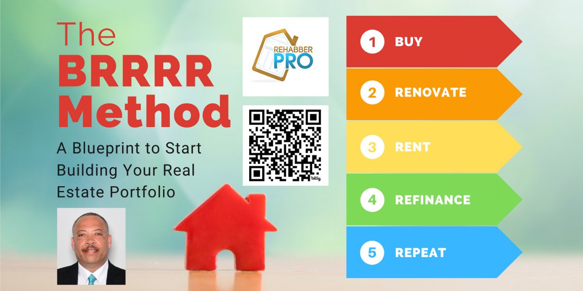 RehabberPro's tweet photo. Join us on Saturday, July 13, 2024 10AM as we look at how to build wealth in real estate through the acquisition of rental properties using the BRRRR strategy. Register Here: https://t.co/QXtSGsmUCL https://t.co/KJkIsMRC5z