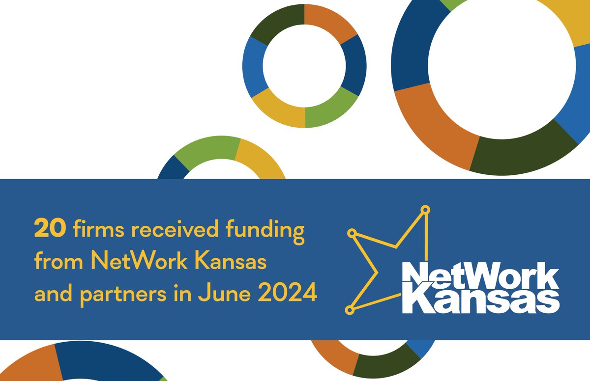 Congratulations to these 20 businesses that received #funding in June from NetWork Kansas &amp; Partner programs: t.ly/lsWvj. #kseship
