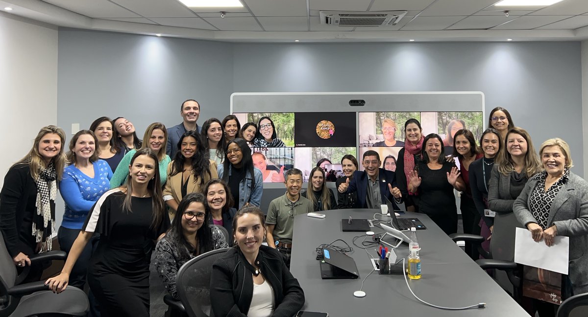 CiscoDoBrasil's tweet photo. Esta semana celebramos e reconhecemos as mulheres incríveis da Cisco Brasil. O grupo de diversidade e inclusão, Women of Cisco, destacou as profissionais que fizeram a diferença no ano fiscal de 2024. Parabéns a todas que têm feito da Cisco um dos melhores lugares para trabalhar! https://t.co/7SpJnFJ2Y3