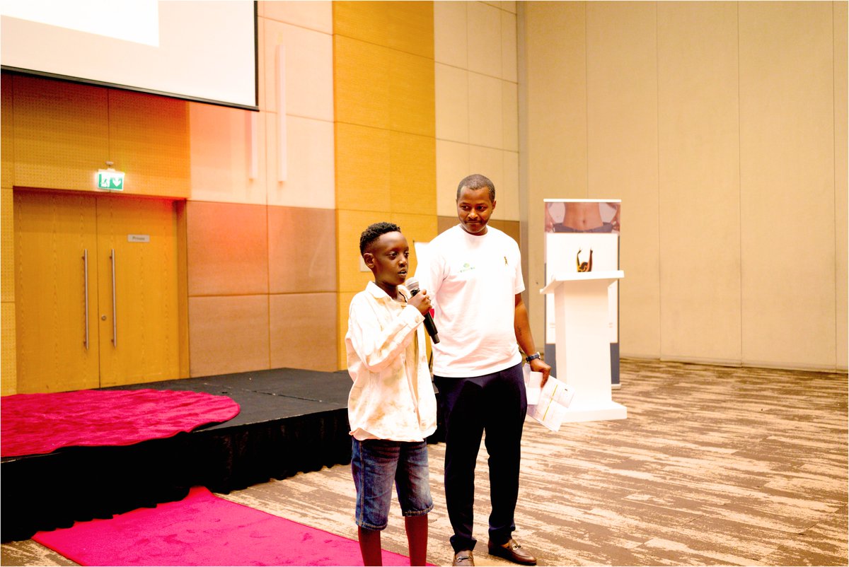 Slimnfitrwanda's tweet photo. [SPEECH] MUYANGO Joel, a nine-year-old beneficiary, thanked Slim n' Fit for helping his mother become fit again and supporting her in achieving her goals. He wishes #Season7 participants to keep up the momentum!"
#BeActiveRw #BeatNCDs #ActOnNCDs https://t.co/obEzMF033k